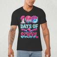 100 Days Of School Baseball Ice Cream Drip For Boys Kid Men's V-Neck T-Shirt 100 Days Of School Baseball Ice Cream Drip For Boys Kid Men's V-Neck T-Shirt