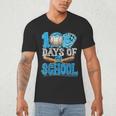 100 Days Of School Baseball Ice Cream Drip Student Kids Boys Men's V-Neck T-Shirt 100 Days Of School Baseball Ice Cream Drip Student Kids Boys Men's V-Neck T-Shirt