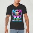 100 Drippy Days Of School Baseball Ice Cream 100th Day Boys Men's V-Neck T-Shirt 100 Drippy Days Of School Baseball Ice Cream 100th Day Boys Men's V-Neck T-Shirt