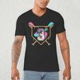 3rd Third Birthday Baseball Bat Ice-Cream Drip 3yrs Old Boys Men's V-Neck T-Shirt 3rd Third Birthday Baseball Bat Ice-Cream Drip 3yrs Old Boys Men's V-Neck T-Shirt