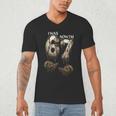 I Was 6 Now I'm 7 Baseball 6 7 Birthday Boys Girls Men's V-Neck T-Shirt I Was 6 Now I'm 7 Baseball 6 7 Birthday Boys Girls Men's V-Neck T-Shirt