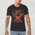 67 Baseball Drip Christmas Meme Six Seven Gen Alpha Slang Men's V-Neck T-Shirt 67 Baseball Drip Christmas Meme Six Seven Gen Alpha Slang Men's V-Neck T-Shirt