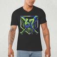 67 Baseball Drip Effect Urban Tee Style 6-7 Meme Graphic Men's V-Neck T-Shirt 67 Baseball Drip Effect Urban Tee Style 6-7 Meme Graphic Men's V-Neck T-Shirt