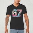 67 Baseball Ice Cream Drip Meme Six Seven Gen Alpha Men's V-Neck T-Shirt 67 Baseball Ice Cream Drip Meme Six Seven Gen Alpha Men's V-Neck T-Shirt