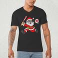 67 Baseball Santa Six Seven Meme Christmas Sport Men Boy Kid Men's V-Neck T-Shirt
