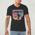 67 Ice Cream Drip Meme Baseball Men's V-Neck T-Shirt 67 Ice Cream Drip Meme Baseball Men's V-Neck T-Shirt