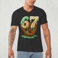 67 Ice Cream Drip Six Seven Baseball Men's V-Neck T-Shirt 67 Ice Cream Drip Six Seven Baseball Men's V-Neck T-Shirt