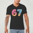 67 Shirt Baseball Life Style 101 Apparel Youth Drip Meme 6 7 Men's V-Neck T-Shirt 67 Shirt Baseball Life Style 101 Apparel Youth Drip Meme 6 7 Men's V-Neck T-Shirt