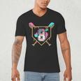 8th Birthday Baseball Bat Ice-Cream Drip 8yrs Old Boys Girls Men's V-Neck T-Shirt 8th Birthday Baseball Bat Ice-Cream Drip 8yrs Old Boys Girls Men's V-Neck T-Shirt