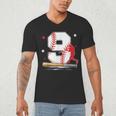 9 Years Old Baseball Birthday Boy 9th Bday Party Men's V-Neck T-Shirt 9 Years Old Baseball Birthday Boy 9th Bday Party Men's V-Neck T-Shirt