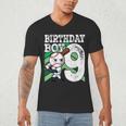 9th Birthday Baseball Birthday Party 9th Birthday Boy Men's V-Neck T-Shirt