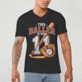 This Baller Is Now 11 Year Baseball Player 11th Birthday Boy Men's V-Neck T-Shirt This Baller Is Now 11 Year Baseball Player 11th Birthday Boy Men's V-Neck T-Shirt