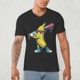 Banana Baseball Drip Kids Youth Boys Girls Men's V-Neck T-Shirt Banana Baseball Drip Kids Youth Boys Girls Men's V-Neck T-Shirt