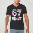 Baseball 67 Ice Cream Drip Six Seven Boys Girls Meme Men's V-Neck T-Shirt