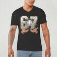 Baseball 67 Six Seven Gen Alpha Meme Men's V-Neck T-Shirt Baseball 67 Six Seven Gen Alpha Meme Men's V-Neck T-Shirt