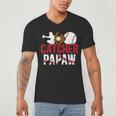 Baseball Catcher Papaw Proud Papaw Of A Baseball Catcher Men's V-Neck T-Shirt Baseball Catcher Papaw Proud Papaw Of A Baseball Catcher Men's V-Neck T-Shirt
