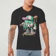 Baseball Drip For Boys Ice Cream Drip Baseball Men's V-Neck T-Shirt