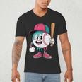 Baseball Drip Boys Ice Cream Youth Men's V-Neck T-Shirt Baseball Drip Boys Ice Cream Youth Men's V-Neck T-Shirt