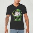 Baseball Drip For Boys Ice Cream Drip Youth St Patricks Day Men's V-Neck T-Shirt Baseball Drip For Boys Ice Cream Drip Youth St Patricks Day Men's V-Neck T-Shirt