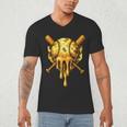 Baseball Drip Ice Cream Camo Cool Men's V-Neck T-Shirt