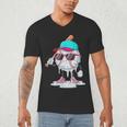 Baseball Drip Ice Cream Lifestyle Sprinkless Boy Kid Men's V-Neck T-Shirt Baseball Drip Ice Cream Lifestyle Sprinkless Boy Kid Men's V-Neck T-Shirt