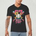 Baseball Drip Number 67 Player Sport For Men Women Kids Men's V-Neck T-Shirt