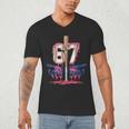 Baseball Drip Shirt Youth Baseball Glove Drip Ice Cream Men's V-Neck T-Shirt Baseball Drip Shirt Youth Baseball Glove Drip Ice Cream Men's V-Neck T-Shirt