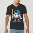 Baseball Drippy Style Apparel For Boys Youth Cool Baseball Men's V-Neck T-Shirt