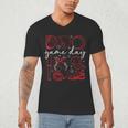 Baseball Game Day Coquette Game Day Baseball Men's V-Neck T-Shirt Baseball Game Day Coquette Game Day Baseball Men's V-Neck T-Shirt