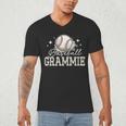 Baseball Grammie Sport Baseball Player Men's V-Neck T-Shirt Baseball Grammie Sport Baseball Player Men's V-Neck T-Shirt