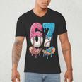 Baseball Ice Cream Drip 67 Hands Six Seven Boys Men's V-Neck T-Shirt Baseball Ice Cream Drip 67 Hands Six Seven Boys Men's V-Neck T-Shirt