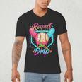 Baseball Ice Cream Drip Number 67 Player 67 Respect The Drip Men's V-Neck T-Shirt