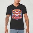 Baseball Is My Love Language Valentine Men's V-Neck T-Shirt