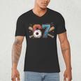 Baseball Lover Drip Number 67 Player 67th Birthday Meme Men's V-Neck T-Shirt Baseball Lover Drip Number 67 Player 67th Birthday Meme Men's V-Neck T-Shirt