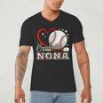 Baseball Nona Family Matching Cute Baseball Lover Men's V-Neck T-Shirt Baseball Nona Family Matching Cute Baseball Lover Men's V-Neck T-Shirt