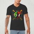 Baseball Six Seven 67 Meme Ice Cream Drip Xmas Women Men Men's V-Neck T-Shirt Baseball Six Seven 67 Meme Ice Cream Drip Xmas Women Men Men's V-Neck T-Shirt