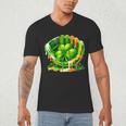 Baseball St Patricks Day Carnival Party Ice Cream Drip Boys Men's V-Neck T-Shirt Baseball St Patricks Day Carnival Party Ice Cream Drip Boys Men's V-Neck T-Shirt