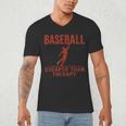 Baseball Tee For Men Women Men's V-Neck T-Shirt