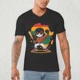 Baseball History Month For Boys Men's V-Neck T-Shirt Baseball History Month For Boys Men's V-Neck T-Shirt
