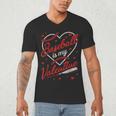Baseball Is My Valentine Coach Player Lovers Cool Sport Love Men's V-Neck T-Shirt Baseball Is My Valentine Coach Player Lovers Cool Sport Love Men's V-Neck T-Shirt