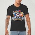 Bleacher Creature Baseball Fan Supporter Game Day Ball Men's V-Neck T-Shirt Bleacher Creature Baseball Fan Supporter Game Day Ball Men's V-Neck T-Shirt
