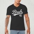 Bruh Baseball Style Number 41 Sports Bro Slang Meme Brother Men's V-Neck T-Shirt Bruh Baseball Style Number 41 Sports Bro Slang Meme Brother Men's V-Neck T-Shirt