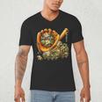 Camo Ice Cream Drip Baseball Stuff Baseball Drip Boys Men's V-Neck T-Shirt Camo Ice Cream Drip Baseball Stuff Baseball Drip Boys Men's V-Neck T-Shirt