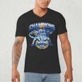 Champions 2025 Baseball Retro Athletic Celebration Theme Men's V-Neck T-Shirt Champions 2025 Baseball Retro Athletic Celebration Theme Men's V-Neck T-Shirt