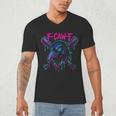 Cool Baseball F Caw F Crow Fcawf Raven Fawk Off Bird Men's V-Neck T-Shirt Cool Baseball F Caw F Crow Fcawf Raven Fawk Off Bird Men's V-Neck T-Shirt
