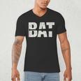 Cool Bat Dad Baseball Tee Women Kids Men's V-Neck T-Shirt