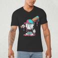 Drip Baseball For Boys Ice Cream Drip Youth Boys Sprinkles Men's V-Neck T-Shirt Drip Baseball For Boys Ice Cream Drip Youth Boys Sprinkles Men's V-Neck T-Shirt