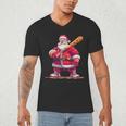 Festive Baseball Bat Costume For Adults And Kids Men's V-Neck T-Shirt Festive Baseball Bat Costume For Adults And Kids Men's V-Neck T-Shirt