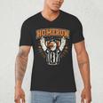 Football Referee Touchdown Baseball Homerun Goose Men's V-Neck T-Shirt