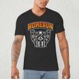 Football Referee Touchdown Baseball Homerun Raccoon Men's V-Neck T-Shirt Football Referee Touchdown Baseball Homerun Raccoon Men's V-Neck T-Shirt